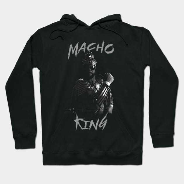 Macho Tee Blend Hoodie by RetroVania